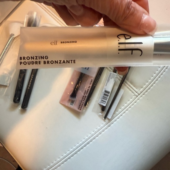 Bundle of Eight Makeup Brushes Sephora Elf Morphe IT New - Picture 5 of 10